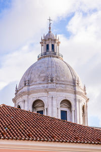 Low angle view of building against sky