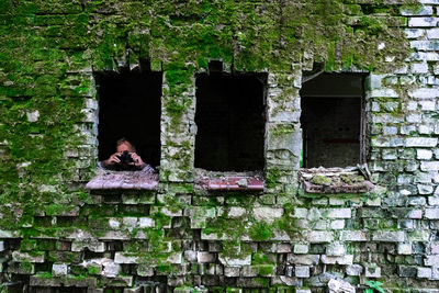 View of old building