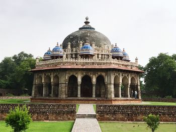 View of historical building against clear sky