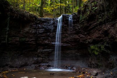 Waterfall in forest