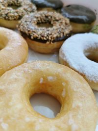 Full frame shot of cookies