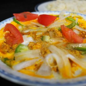 Close-up of salad in plate