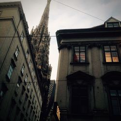 Low angle view of building against sky