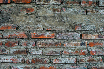 Full frame shot of weathered wall