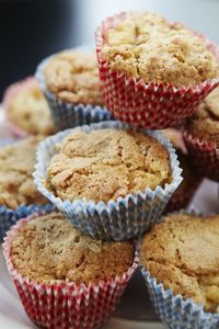 Close-up of cupcakes