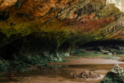 Scenic view of cave