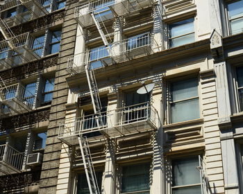 Low angle view of residential building