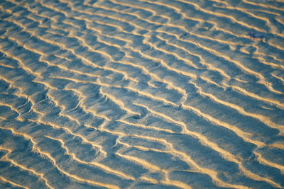 Full frame shot of sand at beach