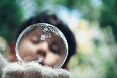 Close-up of plant against blurred background