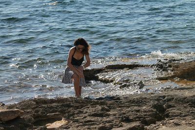 People on beach