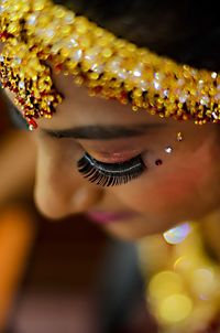 Close up of blurred background