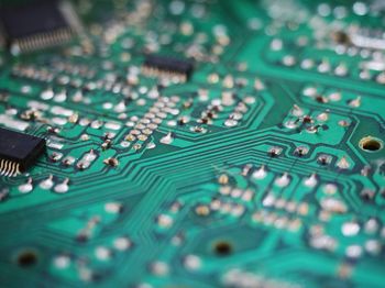 Full frame shot of circuit board