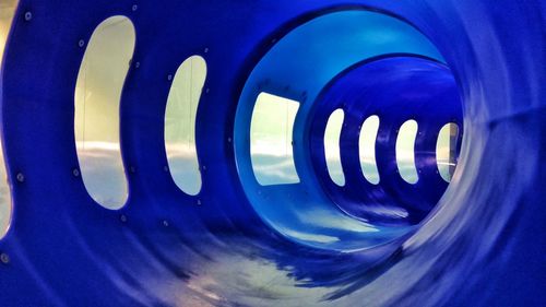 Close-up of reflection in water