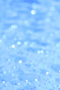 Defocused image of illuminated water