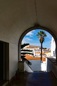 View of built structure against sky