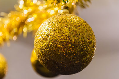 Close-up of object on table