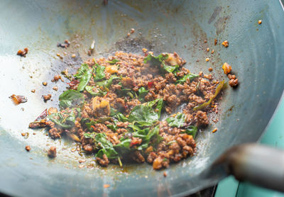 Close-up of food in bowl