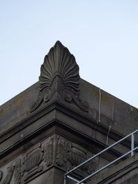 Low angle view of building against sky