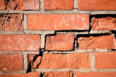 Full frame shot of brick wall