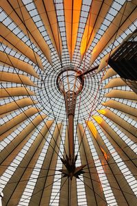 Low angle view of ceiling