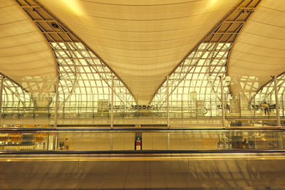 Interior of building
