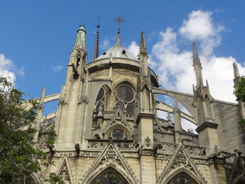Low angle view of cathedral against sky