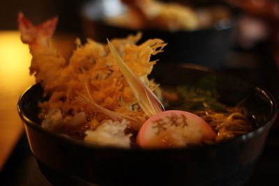 Close-up of food in bowl