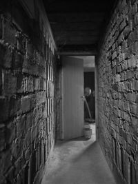 Corridor of building