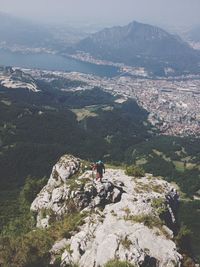 Scenic view of mountains