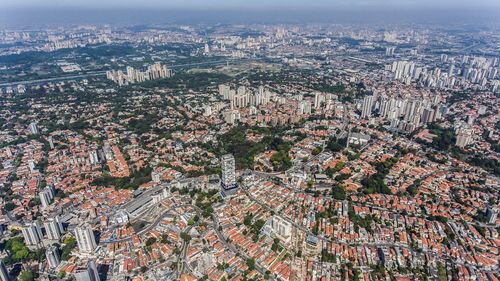 Aerial view of cityscape