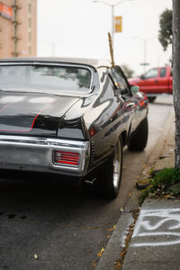 Car parked on street