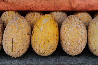 Close-up of fruits for sale at market stall