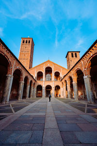 View of historic building against sky