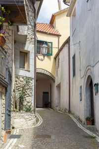 Street amidst buildings in city
