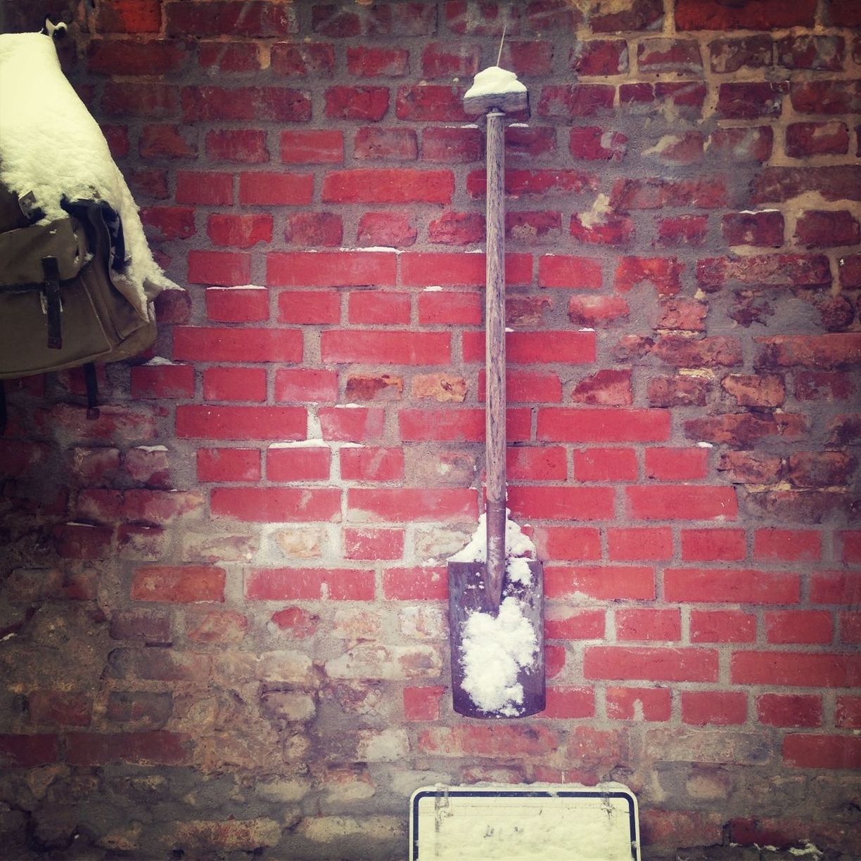 wall - building feature, brick wall, architecture, built structure, wall, building exterior, red, old, door, stone wall, lighting equipment, house, no people, day, closed, outdoors, old-fashioned, hanging, abandoned, electricity