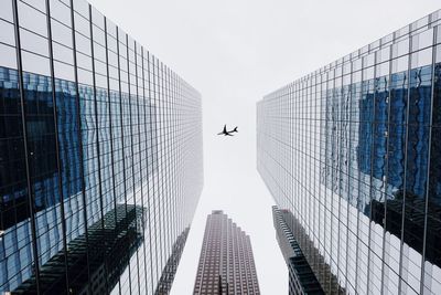 Skyscrapers against sky