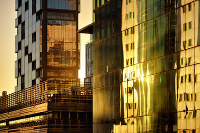 Buildings against sky in city