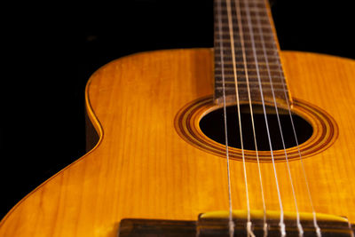 Close-up of guitar