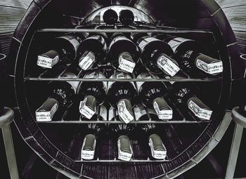 Close-up of motorcycle