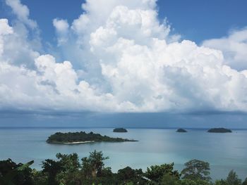 Scenic view of sea