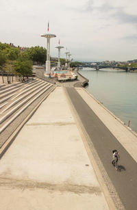 Rhône river in lyon