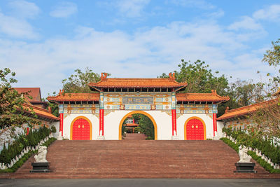 Entrance of temple at fo guang shan