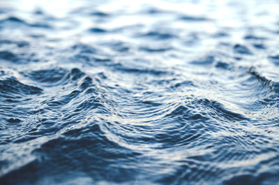 Full frame shot of rippled water