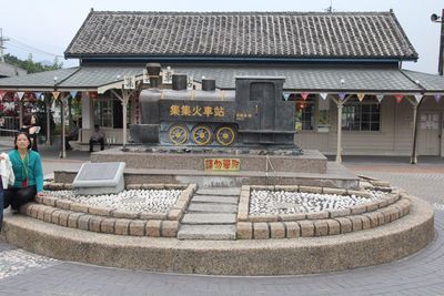 View of built structure in city