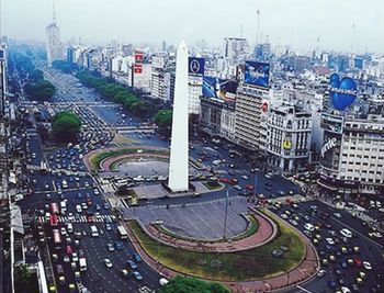 View of city street