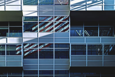 Full frame shot of modern building