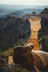 Bryce canyon tower from paria view