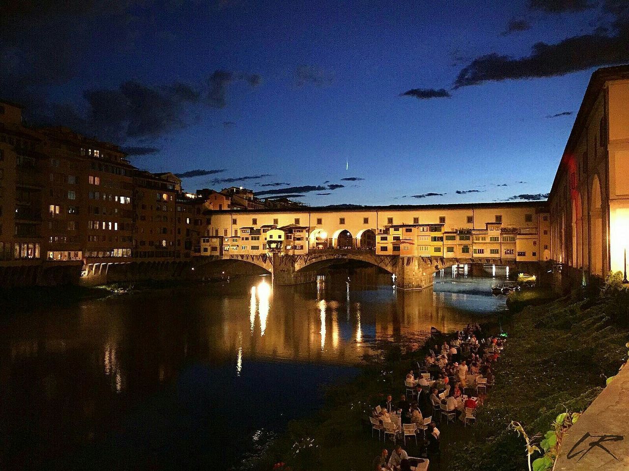 ILLUMINATED TOWN AGAINST SKY AT NIGHT IN CITY