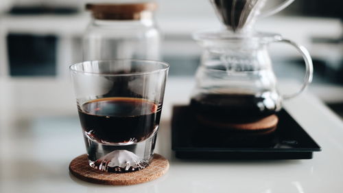 Close-up of coffee cup