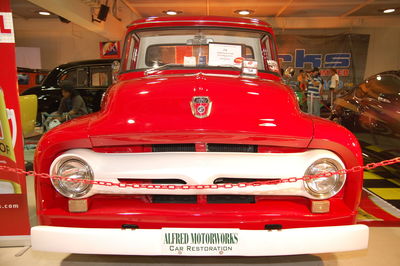 Close-up of vintage car